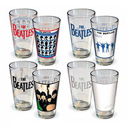 Beatles Album Covers Series 2 Pint Glass 4-Pack